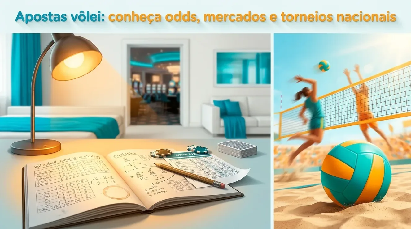 Apostas vôlei: conheça odds, mercados e torneios nacionais