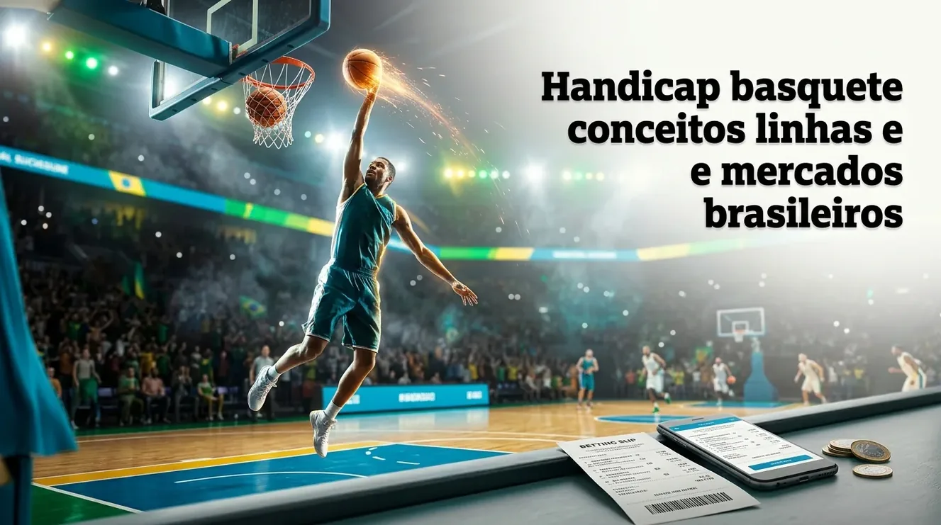 Handicap basquete conceitos linhas e mercados brasileiros