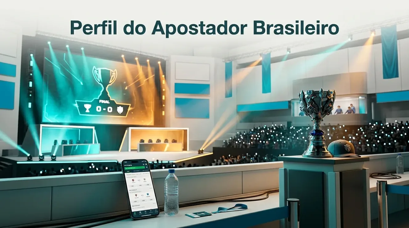 Troféu esports e perfil do apostador brasileiro